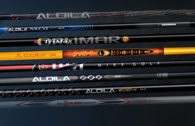 Photo of golf shafts